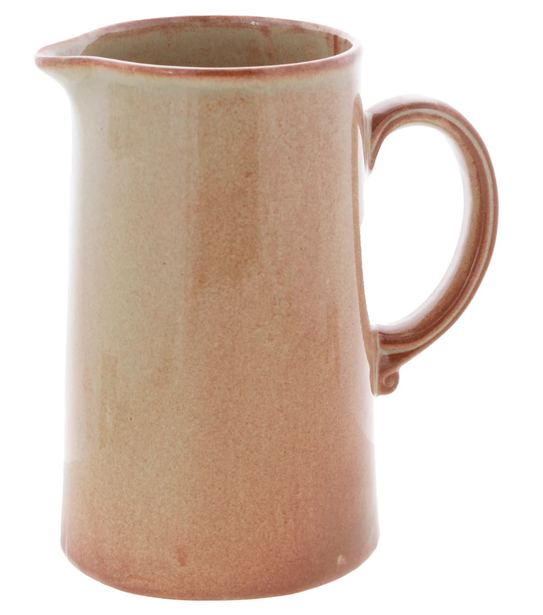 Oldenhof 1821 Cilinder Karaf 1,2 Liter Aardewerk Beige