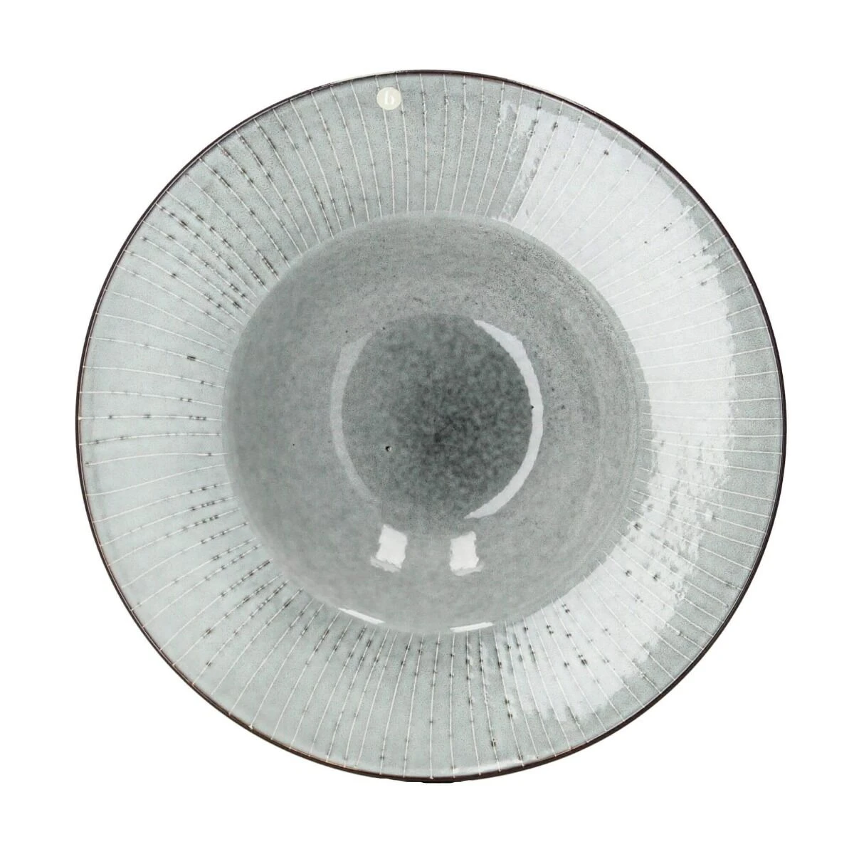 Broste Copenhagen Nordic Sea Pastabord ø 29 Cm H 7 Cm Aardewerk Blauw