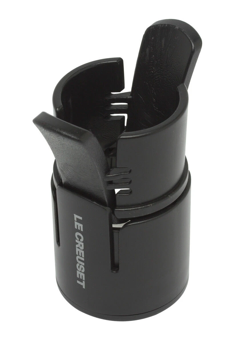 Le Creuset Screwpull SW-106 Champagne-afsluiter Kunststof Zwart