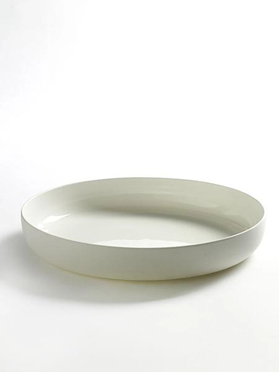 Serax Base Diep Bord ø 28 Cm Hoogte 4,5 Cm Porselein Wit Mat