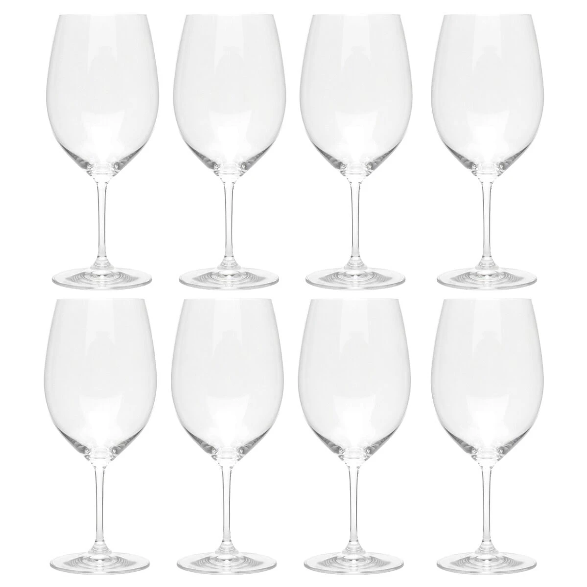 Riedel Vinum Bordeaux / Cabernet Sauvignon / Merlot Rode Wijnglas 610 Ml Kristalglas 8 Stuks