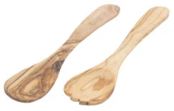 Bowls And Dishes Pure Olive Wood Slacouvert 4-tand 25 Cm Olijfhout