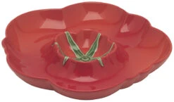 Bordallo Chip & Dip Tomaat Schaal ø 36 Cm Aardewerk Rood