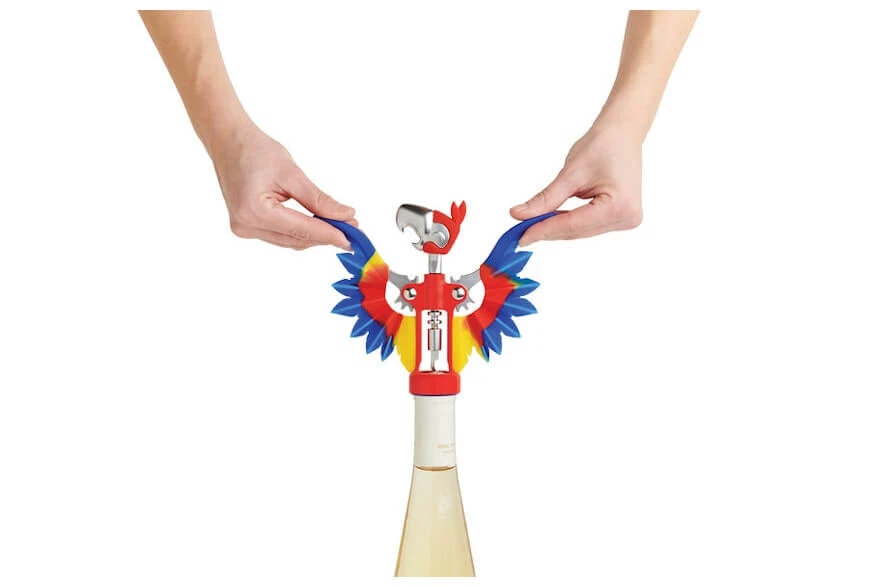 Ototo Pinot Kurkentrekker Papegaai Metaal/silicone - Image 3