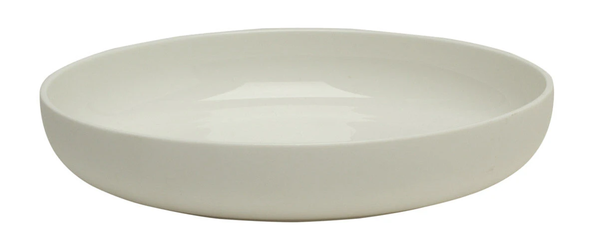 Serax Base Hoog Bord ø 16 Cm Hoogte 3 Cm Porselein Wit Mat