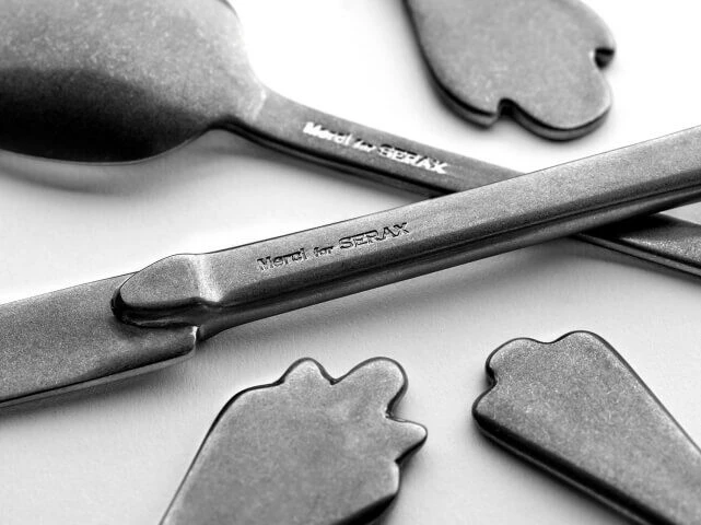 Serax Merci Mix 4-5-6 Dessertvork Antraciet Stone Wash 3 Stuks - Image 5