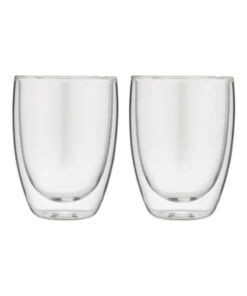 Forever Dubbelwandige Cappuccinoglazen 200 Ml Glas 2 Stuks