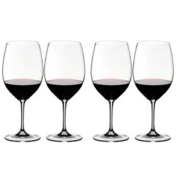 Riedel Vinum Cabernet / Merlot Rode Wijnglas 610 Ml Kristalglas 4 Stuks