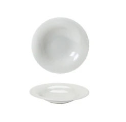 Oldenhof Napoli Pastabord Met Afgeronde Rand ø 30 Cm Porselein Wit