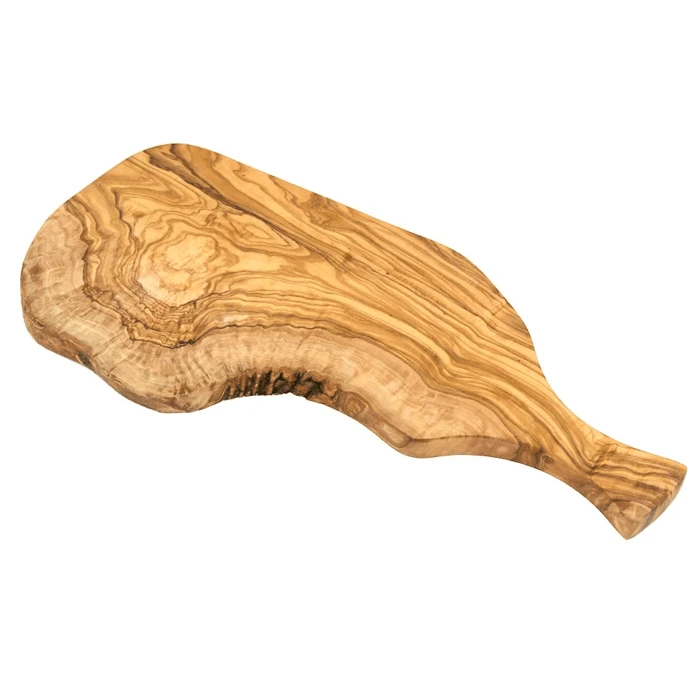 Oldenhof Pure Olive Wood Serveerplank Met Geul Ca. 60 Cm Olijfhout