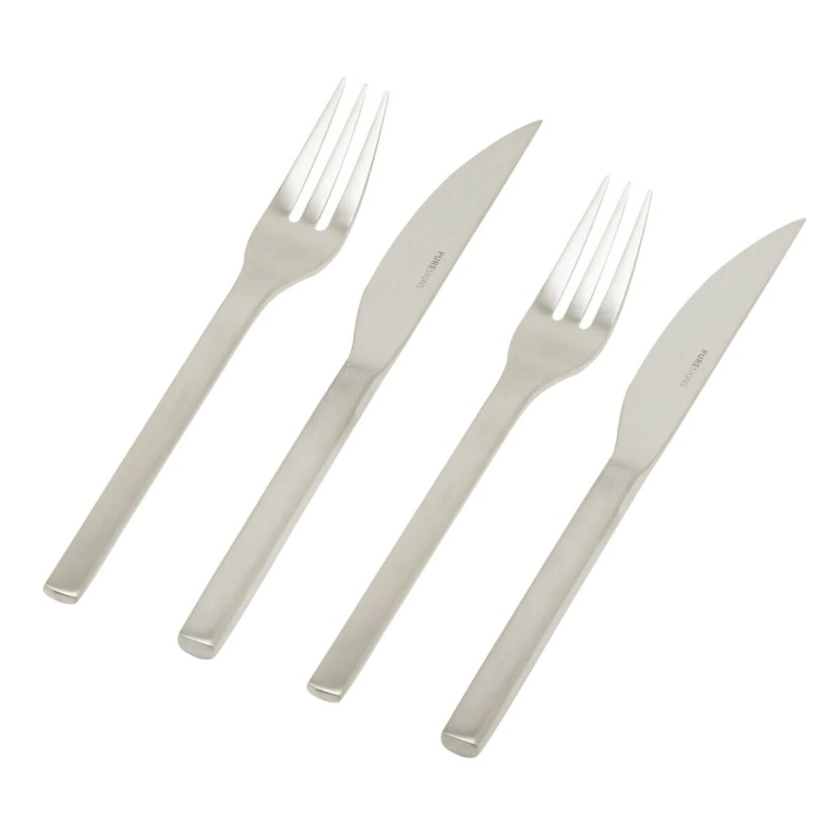 Puresigns One Steakbestek 20,5 Cm Rvs Mat 4-delig