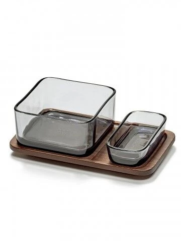 Serax HEII Marcel Wolterinck Dienblad 25 X 16 Cm H 2 Cm Hout Donkerbruin - Image 4